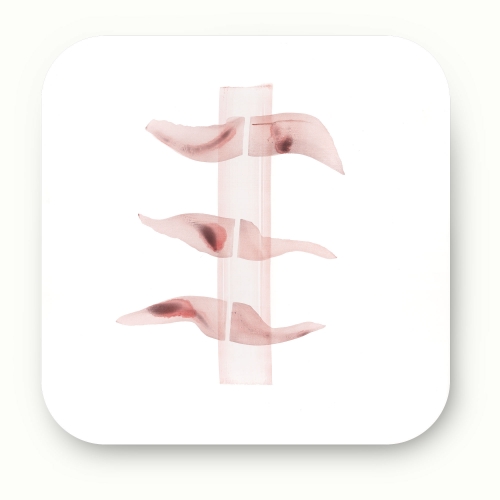 piemontite--red fuchsite | untitled | 2024