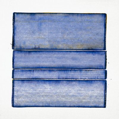 Acrylic paint on paper | blue | Helena van Essen©